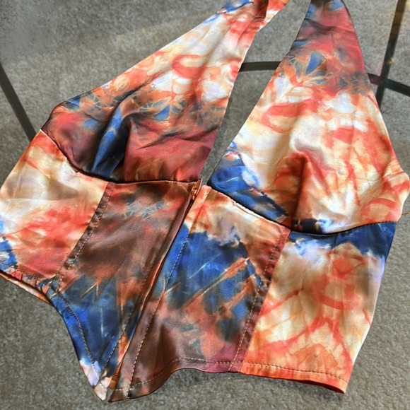 Satin Crop Top S - Picture 2 of 6